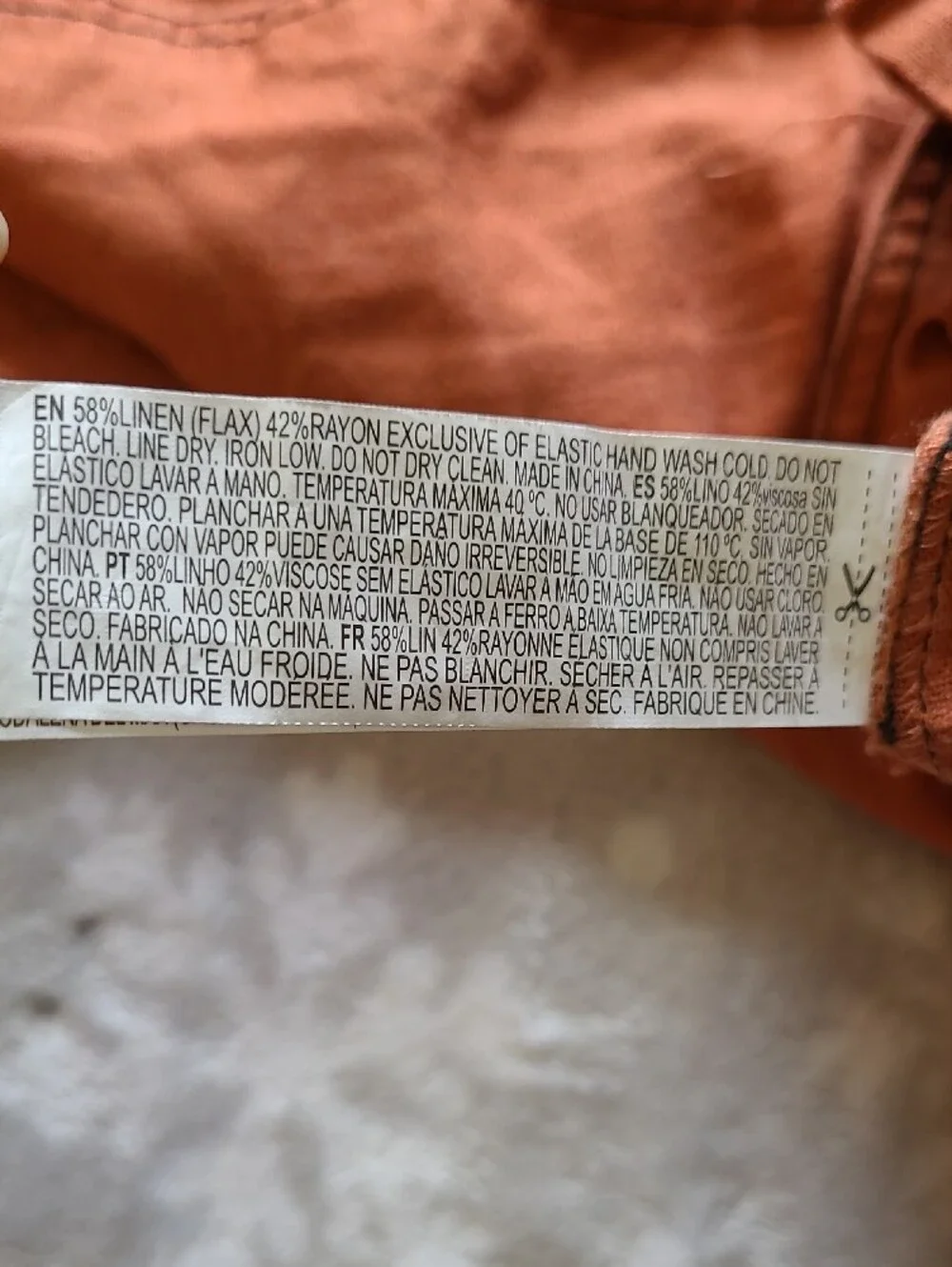 Forever 21 Rust Cargo Joggers